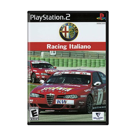 Jogo Alfa Romeo Racing Italiano - PS2