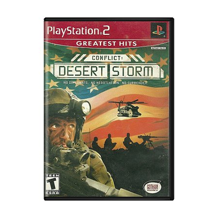 Jogo Conflict: Desert Storm - PS2 (Greatest Hits)