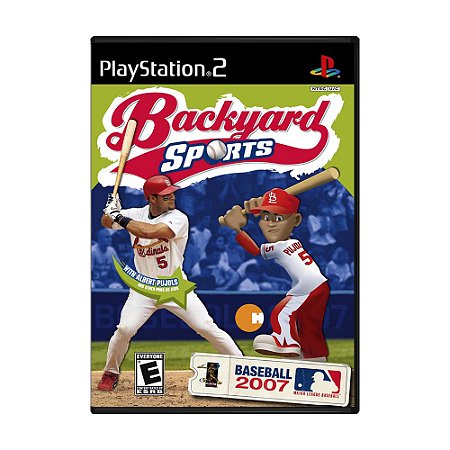 Jogo Backyard Sports Baseball 2007 - PS2