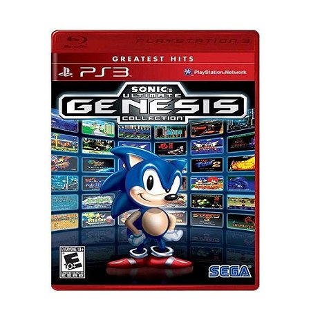 Jogo Sonic's Ultimate Genesis Collection - PS3 (Greatest Hits)