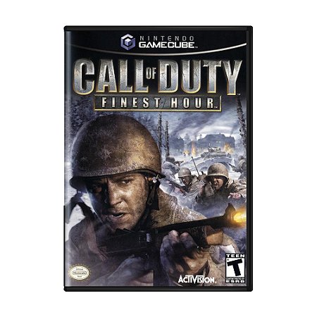 Jogo Call of Duty: Finest Hour - GameCube