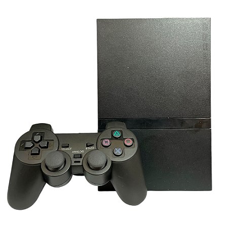 Console PlayStation 2 Slim Preto - Sony (Desbloqueado 1.93)