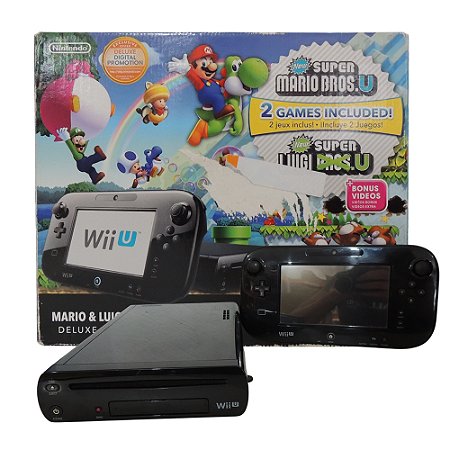 Console Nintendo Wii U Deluxe Set 32GB Preto - Nintendo