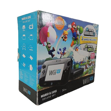 Console Nintendo Wii U Deluxe Set 32GB Preto - Nintendo