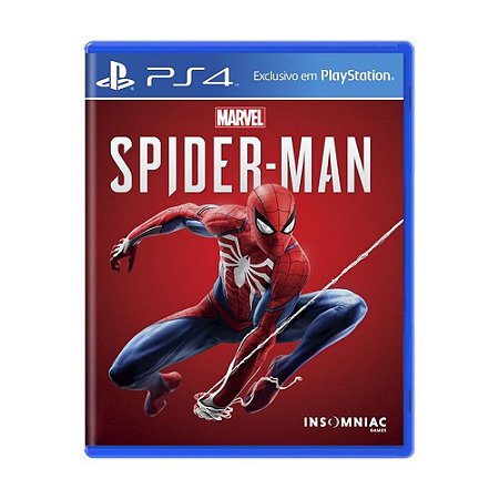 Jogo spider man playstation 4 midia fisica