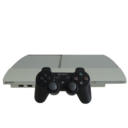 Console PlayStation 3 Super Slim 500GB Branco - Sony