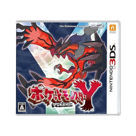 Jogo Pokémon Y - 3DS (Japonês)