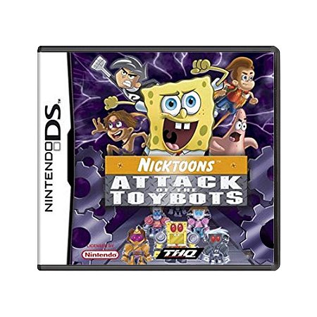 Jogo Nicktoons: Attack of the Toybots - DS