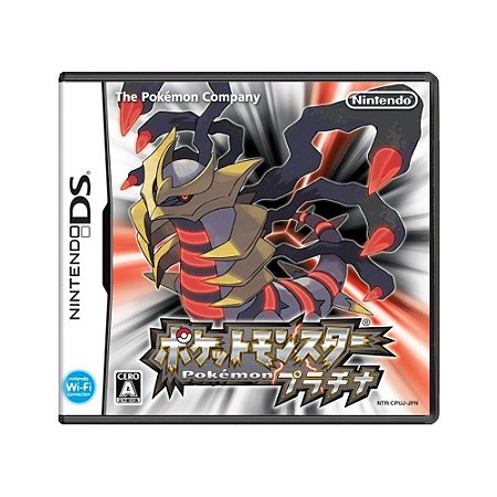 Jogo Pokemon Platinum Version - DS (Japonês)