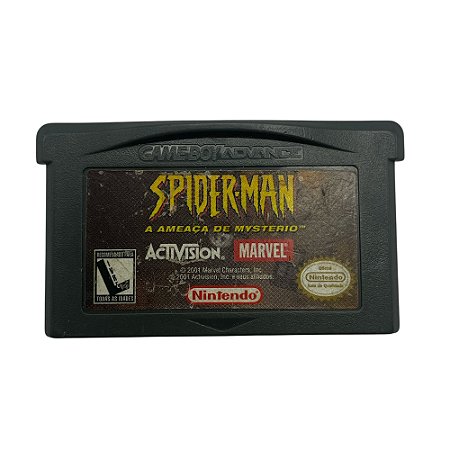 Jogo Spider-Man: A ameaça de Mysterio - GBA