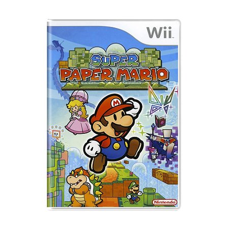 Jogo Super Paper Mario - Wii
