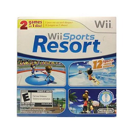 Jogo Wii Sports Resort - Wii (Capa Dura)