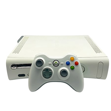 Console Xbox 360 FAT 60GB Branca - Microsoft