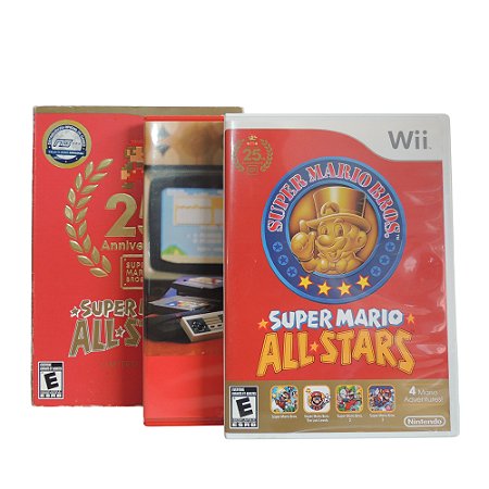 Jogo Super Mario All Stars (Limited Edition) - Wii