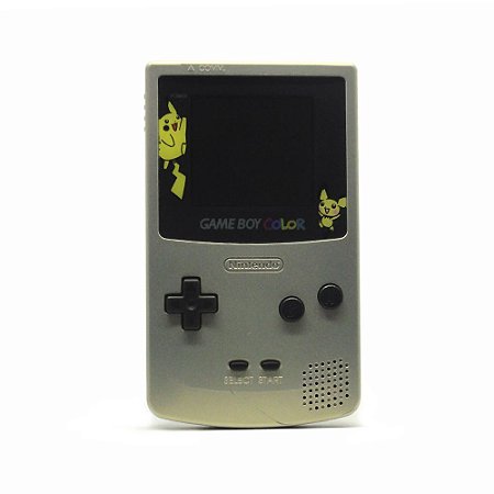 Console Game Boy Color Cinza (Pikachu) - Nintendo