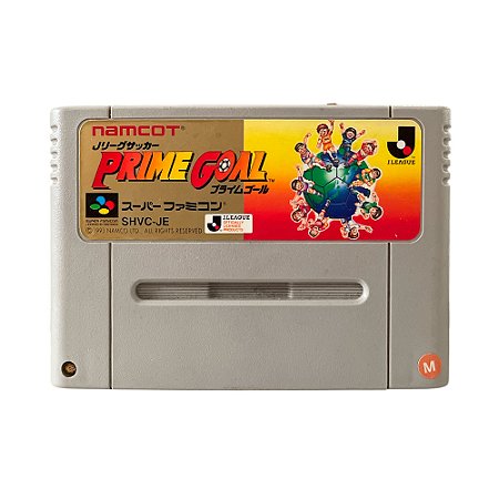 Jogo J.League Soccer: Prime Goal - SNES (Japonês)