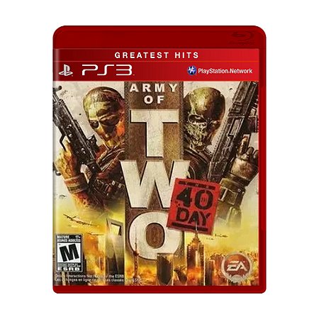 Jogo Army of Two: The 40th Day - PS3 (Greatest Hits)