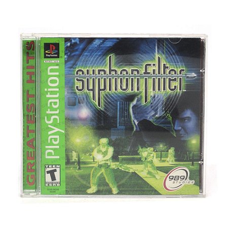 Jogo Syphon Filter - PS1 - MeuGameUsado