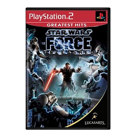 Jogo Star Wars: The Force Unleashed - PS2 (Greatest Hits)