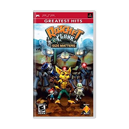 Jogo Ratchet & Clank: Size Matters - PSP (Greatest Hits)