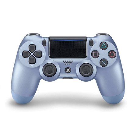 Controle Sony Dualshock 4 Azul Titânio sem fio - PS4