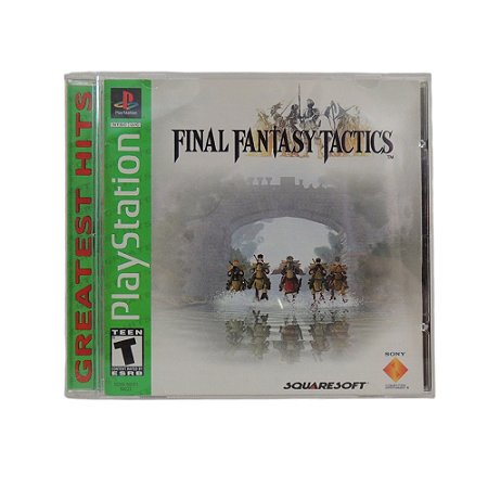 Jogo Final Fantasy Tactics - PS1 (Greatest Hits)