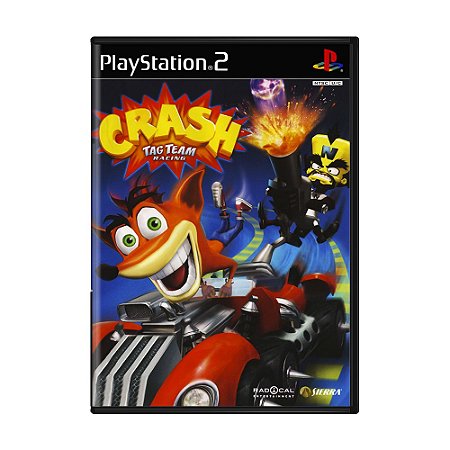 Jogo Crash Tag Team Racing - PS2