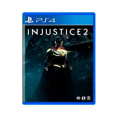 Jogo Injustice 2 + Filme Liga da Justiça Sombria - PS4