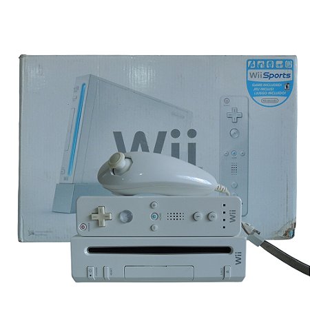 Console Nintendo Wii Branco - Nintendo