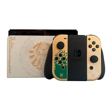 Console Nintendo Switch OLED (The Legend of Zelda Edition) - Nintendo