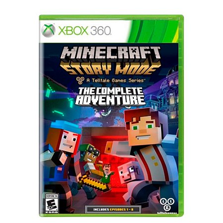 Jogo Minecraft: Story Mode A Telltale Games Series The Complete Adventure - Xbox 360