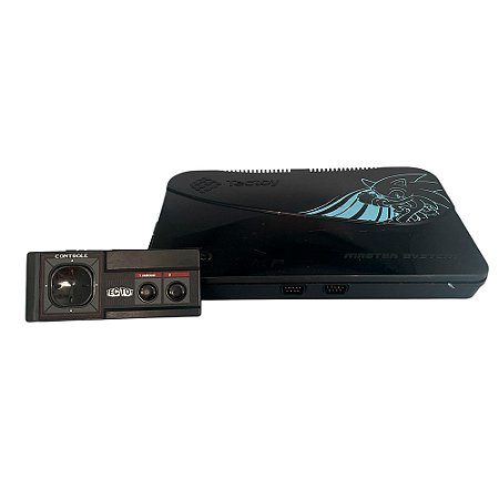 Console Master System Evolution Preto Piano - Tectoy