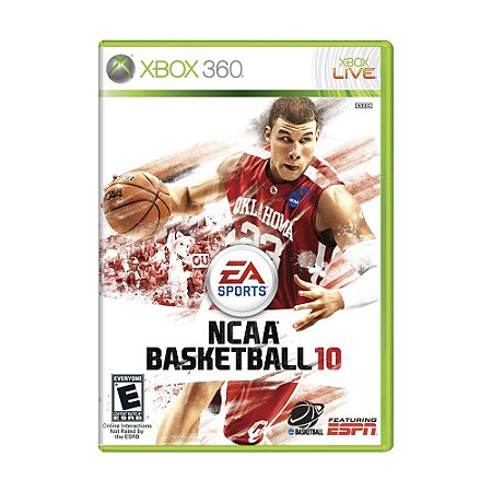 Jogo NCAA Basketball 10 - Xbox 360