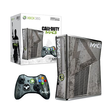 Console Xbox 360 Slim 320GB (Edição Limitada: Call of Duty: Modern Warfare 3) - Microsoft