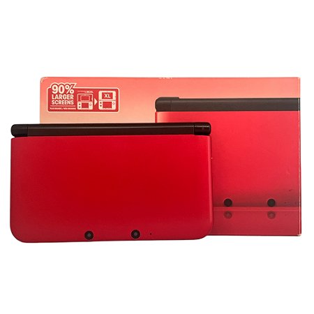 Console Nintendo 3DS XL Vermelho - Nintendo
