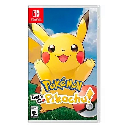 Jogo Pokémon: Let's Go, Pikachu! - Switch