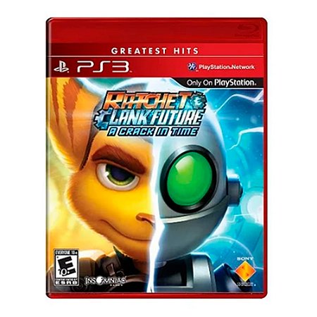 Jogo Ratchet & Clank Future: A Crack in Time - PS3 (Greatest Hits)