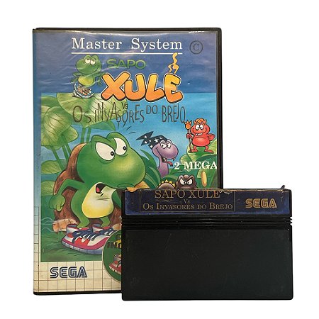 Jogo Sapo Xule vs Os Invasores do Brejo - Master System