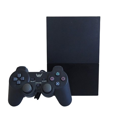 Console PlayStation 2 Slim Preto - Sony (Desbloqueado 1.93)