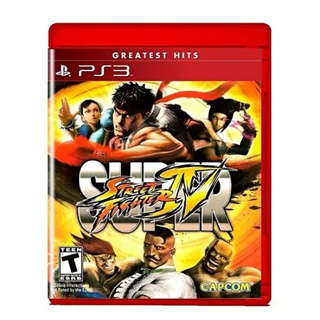 Jogo Super Street Fighter IV - PS3 (Greatest Hits)