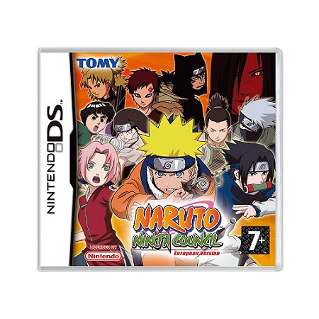Jogo Naruto Ninja Council (Europeu) - DS