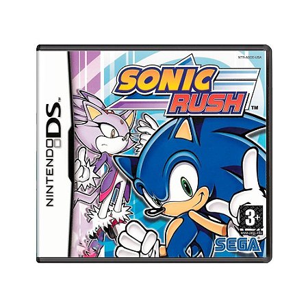 Jogo Sonic Rush - DS (Europeu)