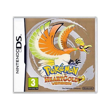 Jogo Pokémon Version or HeartGold - DS