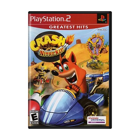 Jogo Crash Nitro Kart - PS2 (Greatest Hits)