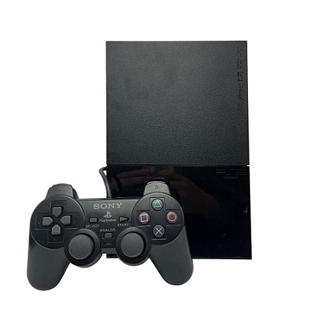 Console PlayStation 2 Slim Preto - Sony