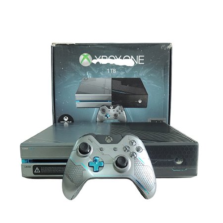 Console Xbox One 1TB (Edição Halo 5: Guardians) - Microsoft