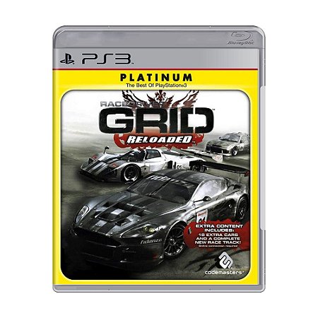 Jogo RaceDriver: Grid Reloaded - PS3