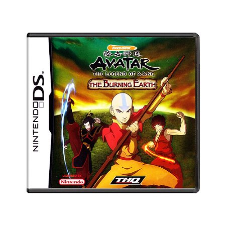 Jogo Avatar: The Last Airbender – The Burning Earth - DS