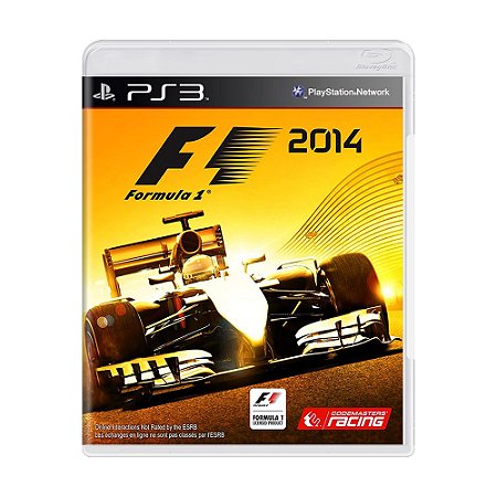 Jogo F1 2014 - PS3