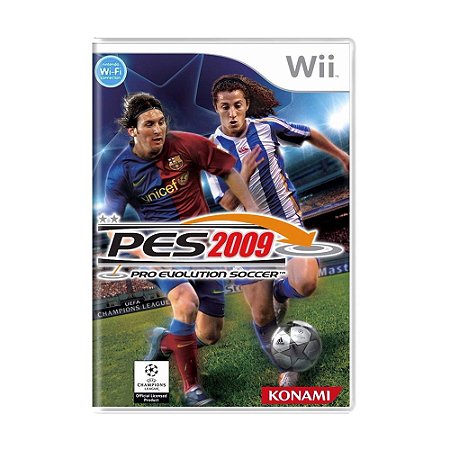Jogo Pro Evolution Soccer 2009 (PES 09) - Wii